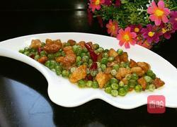 鲜豌豆牛肉粒的做法图解7