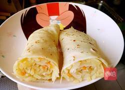 鸡蛋薄饼卷土豆丝的做法图解26