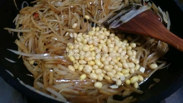 加入黄豆