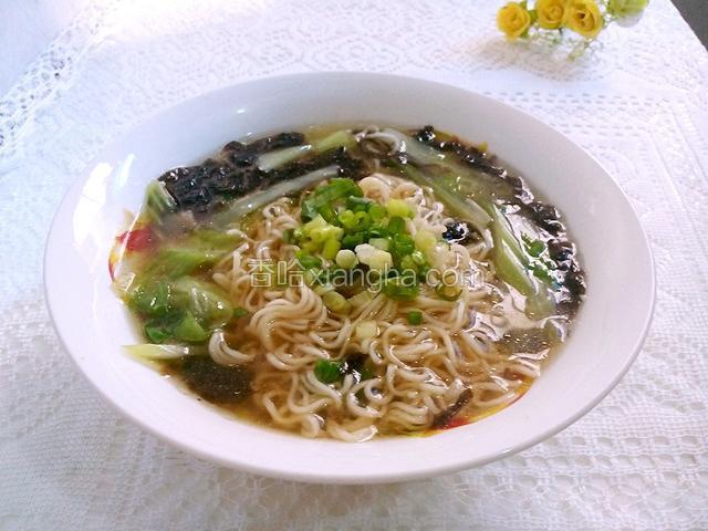 素汤面