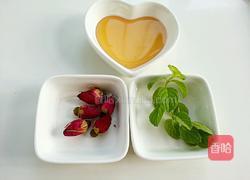 薄荷玫瑰花茶的做法图解1