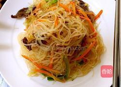 粉丝炒包菜的做法图解7