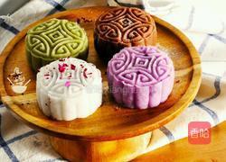 花式冰皮月饼的做法图解17