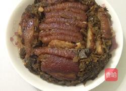 重庆咸菜扣肉的做法图解13