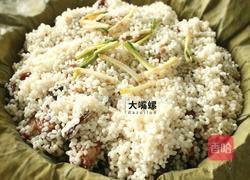 荷叶糯香排骨丨大嘴螺的做法图解12