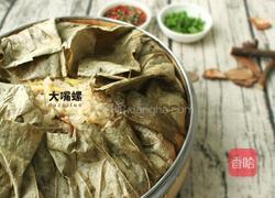 荷葉糯香排骨丨大嘴螺的做法圖解15