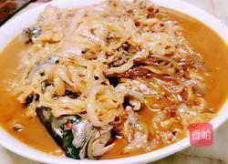 酸菜鲤鱼的做法图解7