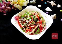 清炒茶树菇的做法图解8