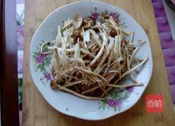 清炒茶树菇的做法图解1