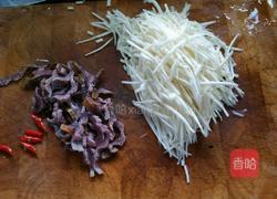 茭白鳝丝的做法图解4