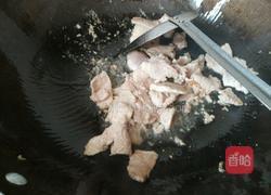 菠菜炒肉的做法图解4