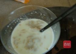牛奶蒸米糕的做法图解2