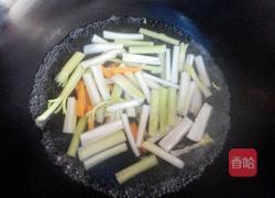 西芹炒火腿的做法图解2