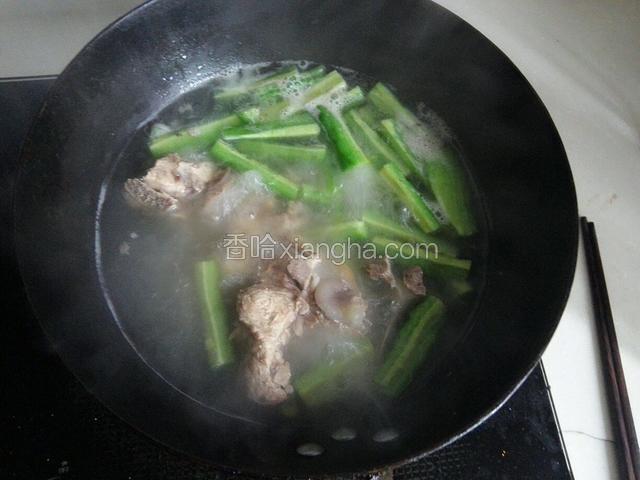 大火煮1-2分钟即可