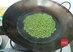 榨菜炒毛豆的做法图解4