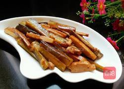 茄子炒豆腐干的做法图解9