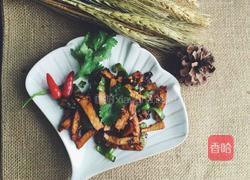 豆腐干炒青椒的做法图解15