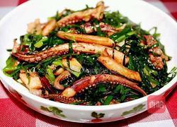 荤素搭配健康美味鱿鱼韭菜的做法图解12