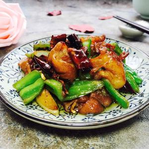 尖椒溜肥肠