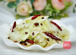炝圆白菜的做法图解9