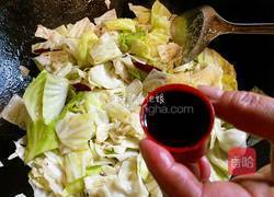 炝圆白菜的做法图解7