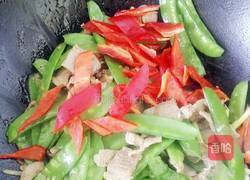 荷兰豆炒肉的做法图解11