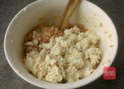肉末豆腐饼的做法图解3