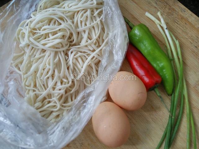 备料，木耳提前泡发