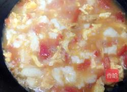 番茄鸡蛋疙瘩汤的做法图解7