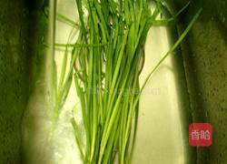 虾米豆枝韭菜的做法图解3