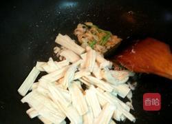 虾米豆枝韭菜的做法图解8