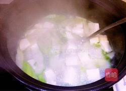 丝瓜豆腐汤的做法图解8