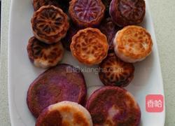 紫薯山药糕的做法图解6