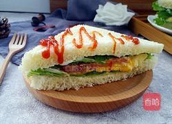 培根芝士三明治的做法图解9