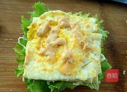 培根芝士三明治的做法图解5