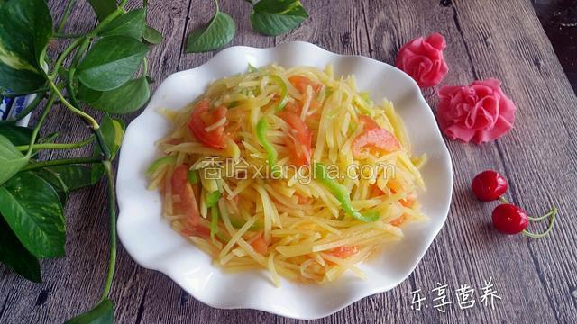土豆丝炒西红柿