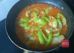 番茄酱烧丝瓜的做法图解6