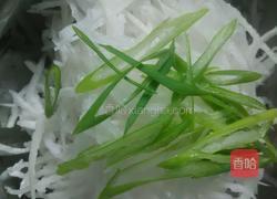 椒油白萝卜丝的做法图解2