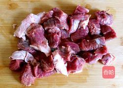 豆腐烩牛肉的做法图解2