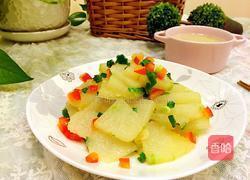 炒冬瓜片的做法图解10