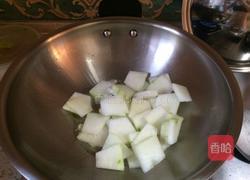 炒冬瓜片的做法图解4