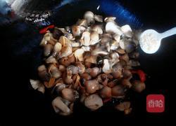 清炒草菇的做法图解5