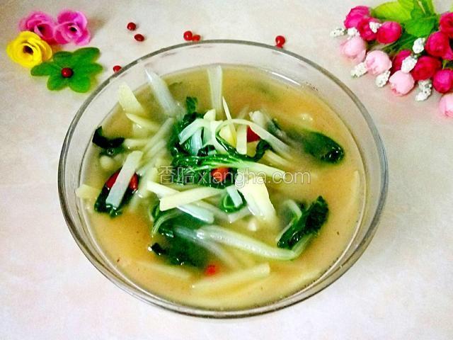 土豆白菜汤