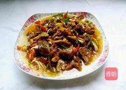 双椒鸭杂的做法图解12