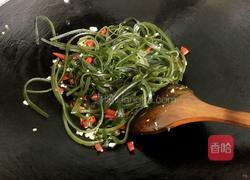 清炒海带的做法图解5