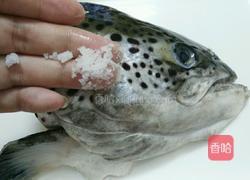 烤三文鱼头的做法图解2