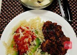 家庭版黑椒猪肉面的做法图解18