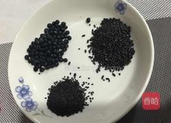 三黑米浆的做法图解1