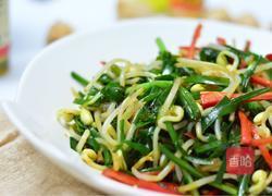 韭菜豆芽的做法图解7
