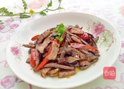 茄子干炒肉的做法图解12